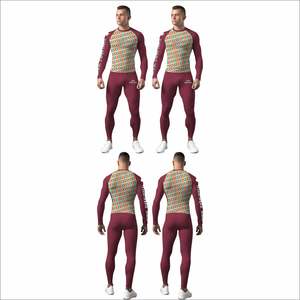 Conjunto de Protección Solar Transpirable de Diseño Único Más Vendido, Logotipo Frontal, Material de Poliéster/Spandex, Antibacteriano, Secado Rápido para Hombres Adultos - Product Image 6