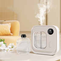 Diffuseur d'huiles essentielles sans eau pour la maison, alimenté par batterie, portable, sans fil, diffuseur d'arômes, 5 modes de diffusion, diffuseur ultrasonique