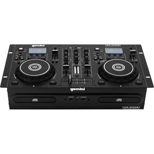 เครื่องเล่นมีเดีย Gem CDM-4000BT รุ่นใหม่ล่าสุด รองรับ CD-USB พร้อมบลูทูธ รับประกัน 3 ปี สายไฟ ไม่ต้องใช้คอมพิวเตอร์/ซอฟต์แวร์ดีเจ - Product Image 1