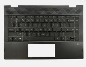 Pour HP Pavilion x360 14-CD 14m-cd0001dx, coque supérieure du repose-poignets avec assemblage du clavier L18947-001 - Product Image 3