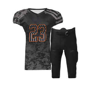 เสื้อเจอร์ซีย์เล่นฟุตบอลอเมริกันแบบมีสไตล์เสื้อกีฬาน้ำหนักเบาทนทานใส่สบายเสื้อเจอร์ซีย์และกางเกง - Product Image 4