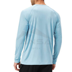 Wholesale Custom Compression <b>Long</b> <b>Sleeve</b> UV <b>Rash</b> <b>Vest</b> Printed <b>Rash</b> Guard T Shirt Breathable Polyester Fabric <b>Rash</b> Guards - Product Image 2
