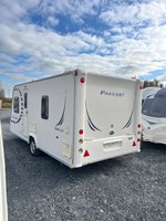 Mini-caravane Bailey Pageant pour 4 personnes, 4 couchages fixes, suspension indépendante, 4x4 tout-terrain, toit relevable, taille 1
