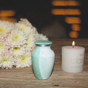 Urnas de cremación/funerarias de alta calidad a bajo precio para la colección de cenizas humanas para adultos | Patrón personalizado disponible - Product Image 6