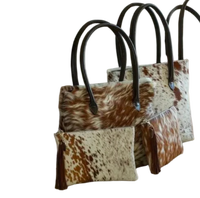 Sac fourre-tout élégant en cuir de vachette pleine fleur pour femme, style bohème, fait main, avec fermeture éclair, écologique, idéal pour l'été