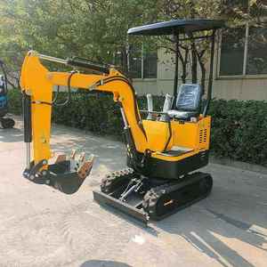 Mini-excavatrice électrique à batterie lithium 1 tonne, d'origine usine, mini-pelle hydraulique sur chenilles, moteur 1000 kg - Product Image 3