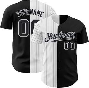 Top Quality New <b>Design</b> Baseball Uniform Hot Selling Team Wear 100% polyester Breathable Digital Print Polyester Baseball Jersey - Product Image 1