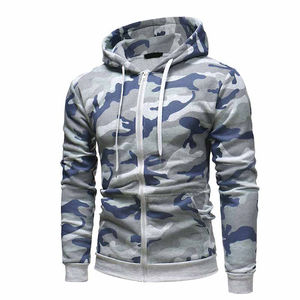 SUDADERA CON CAPUCHA DE DISEÑO PERSONALIZADO PARA HOMBRE POLAR DE ALGODÓN CON BOLSILLO DE CANGURO Y CAPUCHA CON CORDÓN ROPA CASUAL - Product Image 5