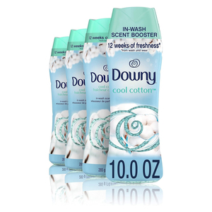 Adoucisseur de tissu liquide Downy, parfum frais de coton, 140 FlOz, 190 charges - Product Image 1