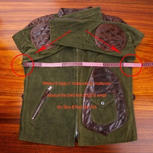 แจ็คเก็ตหนังแกะแท้1.7มม. บางเฉียบมีสไตล์คลาสสิกกันน้ำกันลมระบายอากาศได้ดีฤดูหนาว - Product Image 3