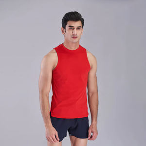 Venta al por mayor de moda de los hombres camiseta sin mangas logotipo personalizado de los hombres de palangre de culturismo camisetas sin mangas de fitness liso gimnasio camiseta sin mangas para los hombres - Product Image 2