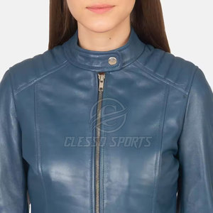 Breathable Lightweight Comfortable Women Winter Jacket Casual Wear <b>Top</b> Selling Reasonable Price Women <b>Leather</b> Jacket - Product Image 6