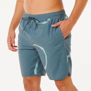 Custom Men's Free Size Canvas Boardshorts Solid Surf Beach <b>Swim</b> Trunks Breathable Quick Dry Drawstring Front Mid 100% Polyester - Product Image 2