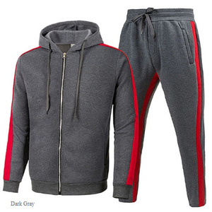 Conjunto de pantalones deportivos con capucha y logotipo personalizado Conjunto de sudadera y chándal para hombre 100% chándales de algodón de Pakistán - Product Image 6