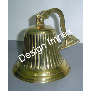 Timbre de puerta grande para manualidades de Metal para decoración del hogar, timbre de entrega de pared de Metal de fácil montaje, campanas de barco de gran venta en artículo náutico - Product Image 2