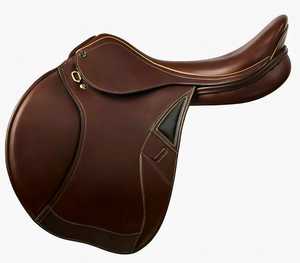 100% Premium Custom Logo <b>Dressage</b> Saddle for Jumping Equestrian Horse British English Inches with Wood Tree Leather Material - Product Image 5