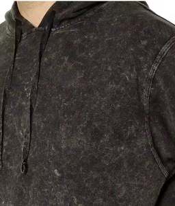 ชุดวอร์มสีทึบสำหรับผู้ชายเสื้อฮู้ดคอปกระบายอากาศได้ดีปรับแต่งได้สไตล์ฤดูหนาว - Product Image 3