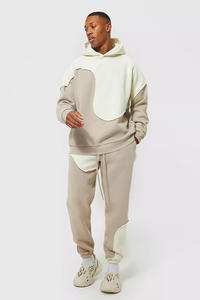 ชุดกีฬาผู้ชายชุดวอร์มกางเกงขาบานสำหรับผู้ชายชุดกีฬาแบบกำหนดเอง - Product Image 2