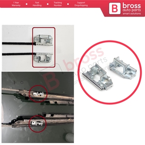 BSR27 Clips de finition de câble de lève-vitre de toit ouvrant, supports métalliques gauche et droit pour 206 206+ 207 842461 - Product Image 5