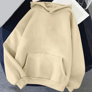 Sudaderas con Capucha Unisex de Alta Calidad, Gruesas, con Apliques Bordados, Diseño Sólido, 100% Algodón Felpa - Product Image 3