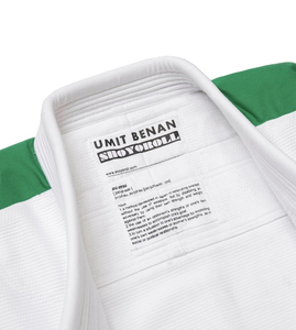 Kimono de Jiu Jitsu Brasileño Shoyorol Batch 60, 100% Algodón, Transpirable, de Corte Holgado y Secado Rápido, Color Blanco, Uniforme de Artes Marciales - Product Image 4