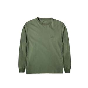 เสื้อยืดโอเวอร์ไซส์ Uniform Experiment L/S Athletic Tee ผ้าฝ้าย/ใยไผ่ ระบายอากาศได้ดี แบบเจอร์ซีย์  พร้อมคุณสมบัติการพิมพ์ลายและการบีบอัด - Product Image 1