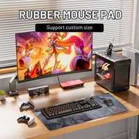 Tapis de souris en marbre, accessoires pour ordinateur, tapis de bureau sportif, base en caoutchouc antidérapante XXL, tapis de souris de jeu, tapis personnalisé pour le bureau et la maison