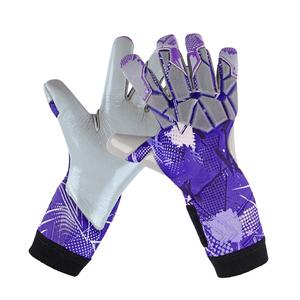 ถุงมือผู้รักษาประตูมืออาชีพพร้อมแผ่นยางนุ่มสำหรับการจับที่ดีขึ้น ถุงมือผู้รักษาประตูขายส่งพร้อมเทคโนโลยีการยึดเกาะประสิทธิภาพสูง - Product Image 5