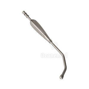 Outil manuel de gestion des fluides de tube d'aspiration Yankauer en acier inoxydable durable et fiable pour les procédures chirurgicales - Product Image 2