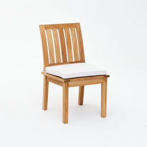 CHAISE D'CÔTÉ EN BOIS DE TECK FABRIQUÉ EN INDONÉSIE - Product Image 1