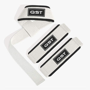 Muñequera Antideslizante de Algodón Figura 6 Gimnasio Lasso Liberación Rápida para Levantamiento de Pesas y Entrenamiento de Fuerza - Product Image 3