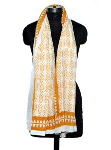 ผ้าโสร่งผ้าฝ้ายนิ่มสำหรับผู้หญิงผ้าโสร่งพิมพ์ลายบล็อกอินเดียผ้า100% - Product Image 3