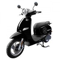 Scooter électrique RACCEWAY JLG-E-MOTO noir, 3000W, moteur 72V 1000W, pneus pleins de 8 pouces, autonomie de 80 km, vitesse de 85 km/h, batterie amovible 150 kg, A1