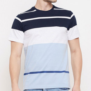 Service OEM Vente en gros de t-shirts pour hommes à bas prix Nouvelle mode unie 100% coton Design personnalisé Anti-boulochage 220g - Product Image 5