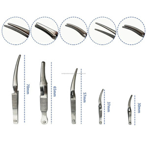 Clip chirurgical de précision pour micro-vasseaux artériels et veineux en acier inoxydable, pince d'occlusion temporaire, clip hémostatique chirurgical - Product Image 2