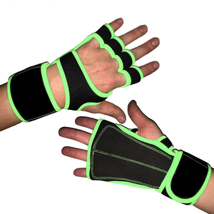 Guantes de Soporte para Muñeca de Neopreno Harry Johnson HJP-00, Transpirables, para Levantamiento de Pesas, Protección, Cierre de Gancho y Bucle, Unisex - Product Image 1