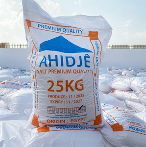 Sal del Mar Céltico Refinada en Polvo con 99% de Pureza |   Marca AHIDJE 25kg |   Yodina Opcional de Grado Alimenticio, Origen Egipto |   Logotipo Personalizado Certificado por HACCP - Product Image 3