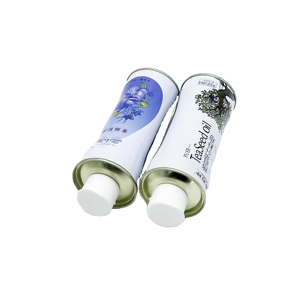 Lata de Metal Personalizada de 268 ml con Tapa, Pequeña Capacidad, Forma Rectangular, Superficie Lacada, Envase para Alimentos, para Aceite de Oliva y Galletas - Product Image 4
