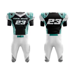 Uniforme de fútbol americano informal más vendido con mangas cortas Técnica impresa Último diseño de facción - Product Image 6