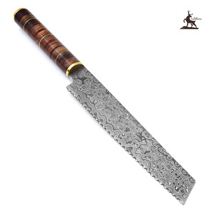 Couteau Damas Couteau de chasse en acier Damas Bowie de chasse Damas - Product Image 3