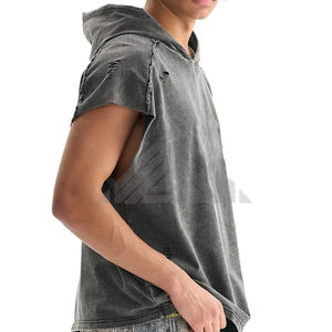 Sudaderas con Capucha Estilo Urbano Viral con Lavado Ácido 2025, Corte Regular, Transpirables, Ligeras, Digitales para Invierno, para Marcas y Startups - Product Image 1