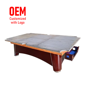 Mesa de <span class=keywords><strong>Billar</strong></span> Americana de <span class=keywords><strong>9</strong></span> Bolas de Grado Comercial, Cojines de Goma Premier K55, Sistema de Retorno de Bolas, Juego Completo de Bolas para Bar o Sala de <span class=keywords><strong>Juegos</strong></span> - Product Image 4