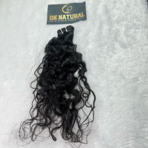 Cabello humano natural sin procesar Extensión de cabello humano de donante único para niñas y mujeres Paquete de cabello crudo sin procesar - Product Image 3