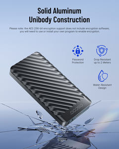 OSCOO Externe Festplatte, Tragbare SSD, Externe Festplatte 256GB 512GB 1TB 2TB USB3.<span class=keywords><strong>2</strong></span> Gen <span class=keywords><strong>2</strong></span>*<span class=keywords><strong>2</strong></span> 20GBPS für iPhone Android Laptop - Product Image 3