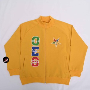 OES transpirable OEM impermeable cremallera lateral rayado Casual Cargo correr deportes Biker Unisex cortavientos chaqueta de chándal con forro de algodón - Product Image 3