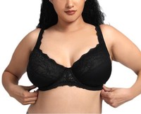 Kivotech Nouveau Style Jersey Demi-Filet Sous Ceinture Soutien-Gorge Non Rembourré Pour Toutes Les Femmes Et Filles Toutes Les Tailles