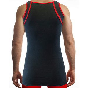 2025 haute qualité 100% coton hommes débardeur moins prix course séchage rapide débardeur hommes formation vêtements Fitness pour homme - Product Image 3