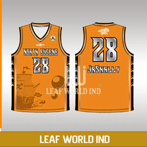 Camiseta de baloncesto hecha a medida de gama alta sublimación de secado rápido diseño único BSCI certificado alta calidad transpirable más verano - Product Image 3