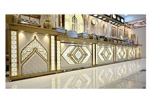 เคาน์เตอร์แสดงงานแต่งงานที่หรูหราของ King International สําหรับวันพิเศษของคุณ การแสดงงานแต่งงานที่หรูหราและหรูหรา - Product Image 6