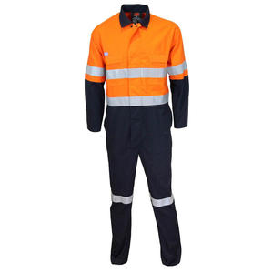 Combinaison de travail de qualité supérieure à manches longues en coton DNC Intheren Fr PPE2 2 tons DN - Product Image 1